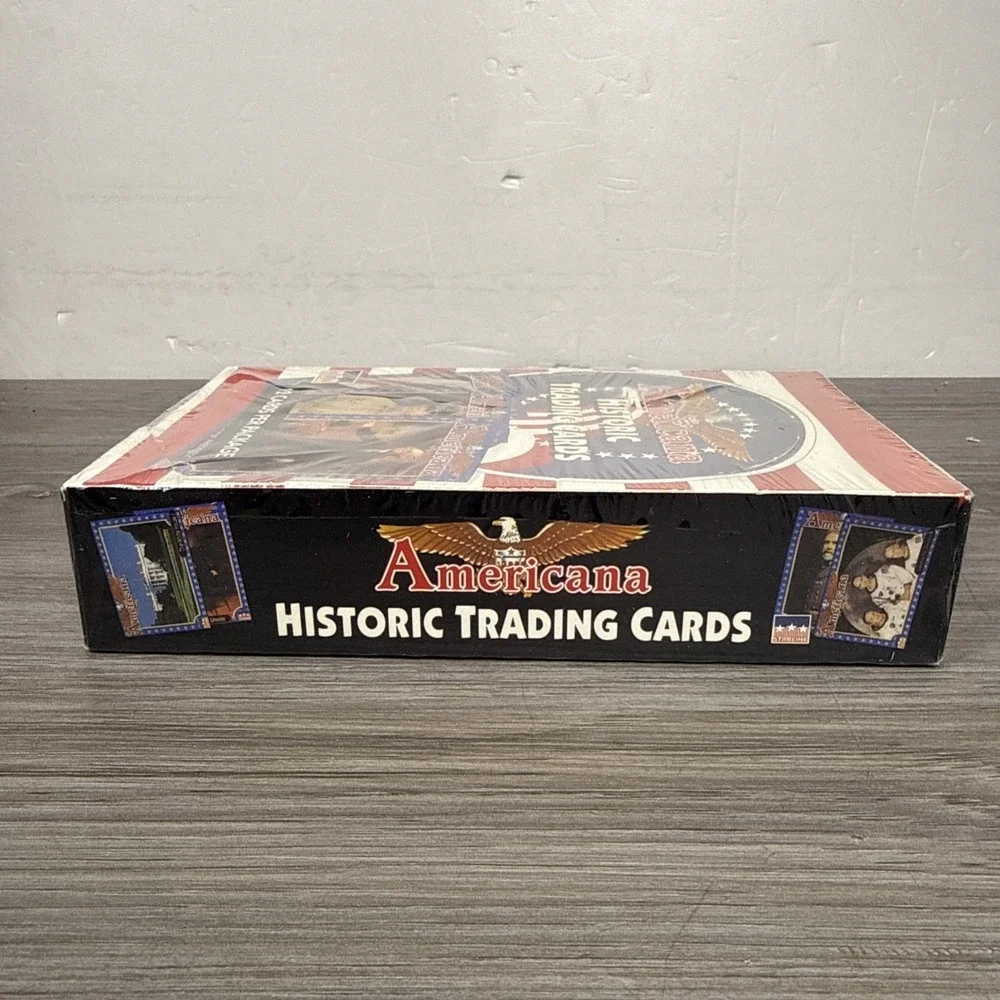 1991 Starline Americana Historic Trading Card Box 12 Card Packs New Sealed